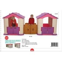 ราคา บ้านพลาสติกเด็กคู่ หลังคาชมพู Eduplay PH TW7328V ผลิตและนำเข้าจากประเทศเกาหลีแท้ 100 (806130098)