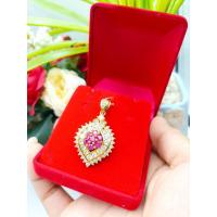 ราคา JIJD จี้ทับทิม จี้หยดน้ำ จี้เพรชแฟชั้น จี้ใส่สร้อย จี้สวยๆ งานฝังเพชร ใส่ติดตัว (18198581032)