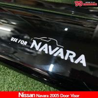 ราคา กันสาด กันสาดน้ำฝน navara D40 นาวาร่า 2005 2008 2010 2011 2013 2 ประตู แค๊ป 4 ประตู ตอนเดียว สีดำ (16378290877)