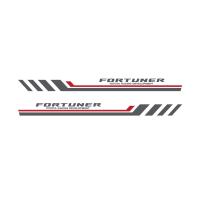 ราคา Sticker Toyota new fortuner สติ๊กเกอร์แต่งรถ สติ๊กเกอร์ข้างรถ สติ๊กเกอร์ลาย new toyota fortuner 1คู่ ซ้าย ขวา (14174354572)