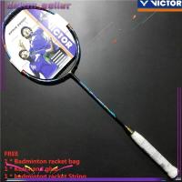 ราคา Original Victor Badminton Racket THRUSTER F Full Carbon Single Raket Badminton (19860524833)