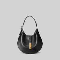 ราคา Polo Ralph Lauren กระเป๋าผู้หญิง Shoulder Bag Polo ID Calfskin Small Shoulder Bag รุ่น WAPOBAG02V20042 สีดำ (20481447011)
