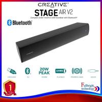 ราคา Creative Stage Air V2 Sound Bar Speaker ลำโพงซาวด์บาร์ขนาดเล็ก พร้อมบลูทูธ แบตเตอรี่อึดถึง 6 ชม รับประกันศูนย์ไทย 1 ปี (20462340626)