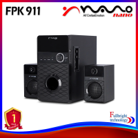 ราคา Nano FPK911 Bluetooth Speaker 2 1Ch ลำโพงบลูทูธสำหรับตั้งโต๊ะ พร้อมรีโมทควบคุม รับประกันศูนย์ไทย 1 ปี (18847619536)