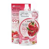 ราคา แท้ 1กล่อง6ซอง Smooto Tomato Collagen white Serum สมูโตะ โทเมโท คอลลาเจน ไวท์ เซรั่ม มะเขือเทศ BB CC Bulgaria Yogurt Smooth Mask (14841966845)