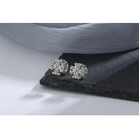 ราคา Tory Burch 925 Sterling Silver Inlaid Shiny Zirconia Double T Classic Stud Earring women fashion DIY jewelry valentines day gift for girlfriend (14509302556)