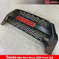 ราคา กระจังหน้า Revo Rocco 2020 2021 2022 ลาย thunda logo toyota สีแดง สำหรับ รุ่น Rocco โฉมใหม่ (7057852917)