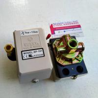 ราคา เพรชเชอร์สวิตช์ ออโต้ปั๊มลม เพรสเชอร์สวิทซ์ 1 2 3HP 7 10 kg สีขาว 4ทาง มีเดือย มีก้านตัดไฟ Sunny SP 101 ของแท้100 Authentic Pressure Switch Air System ซีทูล Ctool (14584902133)