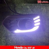 ราคา เดไลท์ daylight DRL daytime City 2017 2018 ลาย V2 ไฟหรี่ มีไฟเลี้ยว (12328110034)