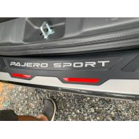 ราคา กันรอยท้าย กันรอยกันชนท้าย Pajero sport 2019 2020 2021 2022 2023 โฉมใหม่ล่าสุด สีเทาดำ HB (9668853372)