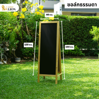 ราคา กระดานไม้ตั้งพื้น Gold Lion หน้ากระดานแบบไวท์บอร์ดและชอล์ก 2 หน้า ขนาด 40 x 120 ซม (18713808971)