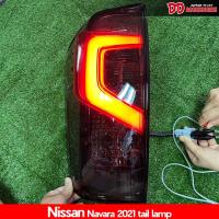 ราคา ไฟท้าย Navara NP300 2015 2017 2018 2019 2020 2021 ลาย 2021 สี smoke ใส่กับ np300 ได้ทุกโฉม (9592623937)