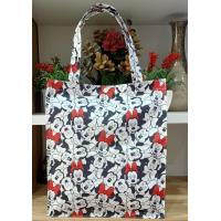 ราคา กระเป๋าผ้า กระเป๋าผ้าทรงA4 กระเป๋าผ้าลายมิกกี้เมา กระเป๋ามีแผ่นรองใต้กระเป๋า มีเม็ดดุม ผ้า Pvc เคลือบกันน้ำ งานเย็บทรงสวยขนาด 13x27x31 cm (1343398557)