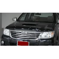 ราคา กันแมลง บังลมหน้า กันสาดหน้ารถ vigo 2012 2013 2014 champ สีดำ เว้าจมูก รุ่นมีจมูกฝากระโปรง ราคาพิเศษ (7584369956)