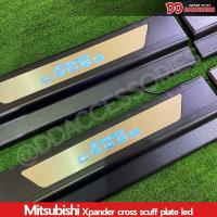 ราคา ชายบันได xpander 2018 2019 2020 2021 2022 2023 2024 มีไฟ สีฟ้า V2 1 ทรงใหญ่ แผ่นเต็ม logo xpander Cross (19447505051)