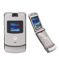 ราคา 2G โทรศัพท์ V3 Original Motorola Razr V3 GSM Quad Band พลิกปลดล็อกโทรศัพท์มือถือรุ่นเก่า (4574078362)