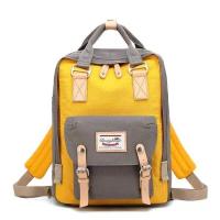 ราคา Doughnut Macaroonกระเป๋า DONUT BAGโดนัทมาการอง กระเป๋าเป้ BackpackปานกลางBag กระเป๋าเดินทาง ของแท้ 100 (19573789786)