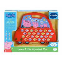 ราคา นำเข้า กระดานสอนภาษาและการออกเสียง เปป้าพิก VTech Peppa Pig Learn and Go Alphabet Car Learning Toy With Handle ราคา 1290 บาท (8977453942)