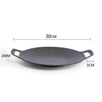 ราคา กระทะปิ้งย่าง กระทะปิ้งย่างเกาหลี หมูย่างเนื้อย่าง ถาดอบมัลติฟังก์ชั่น เคลือบกันติด กระทะทรงแบน ขนาด30 32 34cm (20703229836)