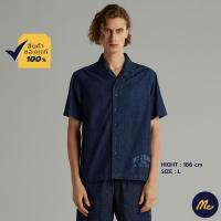 ราคา Mc Jeans เสื้อเชิ้ตแขนสั้นผู้ชาย เสื้อเชิ้ต สียีนส์เข้ม ทรงสวย ใส่สบาย MSSZ137 (12735542727)