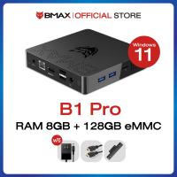 ราคา BMAX B1 Pro มินิ พีซี Window 11 Intel Celeron N4000 8GB RAM 128GB ROM WIFI 2 4GHz 5GHz รับประกันในไทย (16798272701)