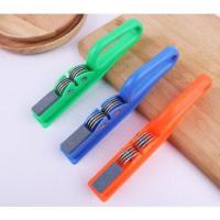 ราคา ที่ลับมีด อุปกรณ์ลับมีด หินลับมีด ที่ลับมีดและกรรไกรแบบล้อ อุปกรณ์ลับมีดอเนกประสงค์ 2 in 1 คละสี (15800099132)