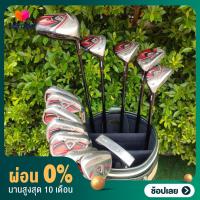 ราคา ผ่อน FULLSET MARUMAN VERITY RED V ระดับพรีเมี่ยมญี่ปุ่นครบชุด ก้าน VERITY RED V FLEX R PUTTER MP 7206 CNC MILLED มาพร้อมถุงกอล์ฟหนังเเก้ว ไม้กอล์ฟมือสอง ของแท้ BY Nakara (18449739505)
