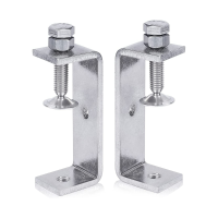 ราคา Metal Clamp Heavy Duty Clamp C Clamp Woodworking Clamp with Wide Jaw Openings 2PCS (19736303231)