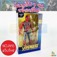 ราคา หุ่นฮีโร่ หุ่นอเวนเจอร์ AvengersModel สูง 7 ซม ชุดใหม่ สไปเดอร์แมน กัปตัน ฮัค ไอร่อนแมน ธานอส แบล็คแพนเตอร์ มีไฟ ปรับท่าได้ (12712589309)