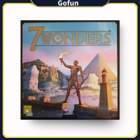 ราคา 7 Wonders Board Game เหรียญพลาสติก ภาษาอังกฤษ บอร์ดเ (20694307467)