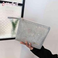 ราคา Pinfect วินเทจเงา Rhinestone คลัทช์ผู้หญิงคล้องกระเป๋าค่ำพรรค B Ling เลื่อมกระเป๋าถือผู้ถือบัตรกระเป๋าเงินกระเป๋าสตางค์ (15930410965)