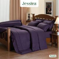 ราคา Jessica Cotton mix สีพื้น Purple สีม่วงเข้ม ชุดเครื่องนอน ผ้าปูที่นอน ผ้าห่มนวม เจสสิก้า สีพื้นเรียบง่ายดูดี (17433534338)
