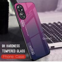 ราคา Case OPPO A58 4G เคสกระจกสองสี เคสเงาไล่สี ขอบนิ่ม TPU CASE เคสออฟโป้ Oppo a58 สีกระจกเทมเปอร์ปลอกแก้วฝาหลังกันชน (20401976519)