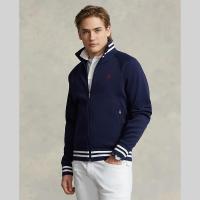 ราคา Polo Ralph Lauren เสื้อแจ็คเก็ตผู้ชาย Jacket Double Knit Track Jacket รุ่น MNPOKNI16823006 สีฟ้า (20757970368)