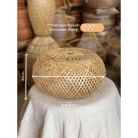 ราคา โคมไฟสาน โคมไม้ไผ่ โคมไฟไม้ไผ่สาน มูจิ มินิมอลมาก เฉพาะโคมเปล่า ไม่รวมหลอด (20501949797)