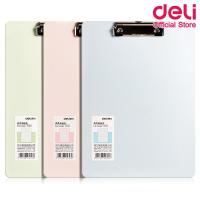 ราคา Deli กระดานคลิปบอร์ดแฟนซีแนวตั้ง A4 คละสี 1 ชิ้น PE103 Clip Board คลิปบอร์ด กระดานคลิปบอร์ด คลิปบอร์ดรองเขียน กระดานรอง เครื่องเขียน (20025115893)