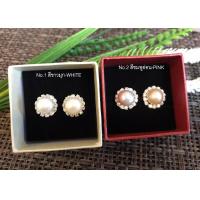 ราคา ต่างหูเงินแท้92 5 มุกน้ำจืดแท้ สีขาว ชมพู 8mm หุ้มเพชร cz เพชรด้านหลังถอดออกได้ค่ะ ใส่แยกชิ้นกับมุกได้ ตัวเรือนเงินแท้ (18831355274)