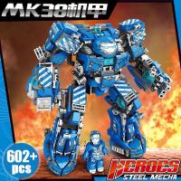 ราคา LY เลโก้ไอรอนแมน 8 ปีขึ้นไป เลโก้หุ่นยนต์ เลโก้ ชุด ใหญ่ 1000 เลโก้ไอร่อนแมน ซุปเปอร์ฮีโร่ โมเดลอเวนเจอร์ ของเล่นเด็ก iron man figure (20036666676)