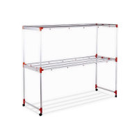 ราคา SANKI ราวตากผ้าอลูมิเนียม รุ่น 150 HRA 15008 ขนาด 60x150x162 ซม สีส้ม (9876903728)