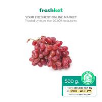 ราคา องุ่นแดงนอกไร้เมล็ด คัดตัดแต่งพิเศษ 500 กรัม แพ็ค (20682908873)