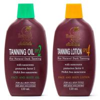 ราคา HAWAIIAN STYLE TANNING LOTION SPF 4 120 ml TANNING OIL SPF 2 120 ml (17370920290)