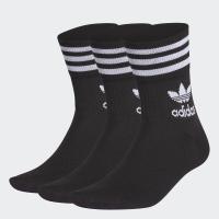 ราคา adidas ORIGINALS Mid Cut Crew Socks 3 Pairs ไม่ระบุเพศ สีดำ GD3576 (3637070861)