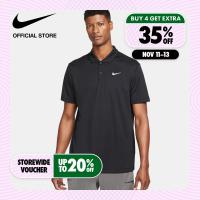ราคา Nike Mens Dri FIT Court Tennis Polo Black ไนกี้ เสื้อโปโลผู้ชาย Dri FIT Court Tennis สีดำ (15194677980)