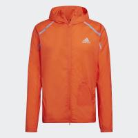 ราคา adidas วิ่ง เสื้อแจ็คเก็ตสำหรับวิ่งมาราธอน ผู้ชาย สีส้ม HL6508 (19642771145)