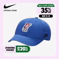 ราคา Nike Kids Club Adjustable Unstructured Boxy Cap Game Royal (20406531237)