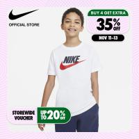 ราคา Nike Kids Futura Icon Tee White ไนกี้ เสื้อยืดเด็ก Futura Icon สีขาว (19478405845)