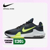 ราคา Nike Mens Air Max Impact 4 Shoes Black ไนกี้ รองเท้าผู้ชาย Air Max Impact 4 สีดำ (19478738611)