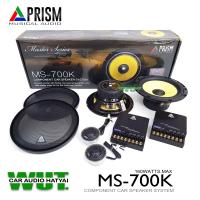 ราคา PRISM musical audio ลำโพงเสียงกลางแหลม 6 5นิ้ว 2ทาง แยกชิ้น กำลังขับ 160Watts PRISM รุ่น MS 700K Mater Series สินค้าของแท้ประกันบริษัท1ปี 1ชุด (7688316931)