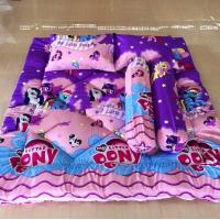 ราคา ผ้าห่มนวม ผ้าปูที่นอน ลายโพนี ม่วง ขนาด 3 5 6 ฟุต ผ้า COTTON 100 งานเย็บดีผ้าไม่เป็นขุย ห่มสบาย เกรดพีเมี่ยม (18333993893)