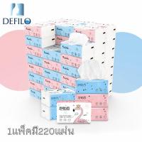 ราคา ทิชชู่ เช็ดมือ กระดาษทิชชู่ ทิชชูเช็ดหน้า กระดาษเช็ดหน้า กระดาษชําระ กระดาษทิชชู่เช็ดหน้า นุ่มเหนียว ซึบซับน้ำได้ดี 1แพ็คมี220แผ่น (19615347814)